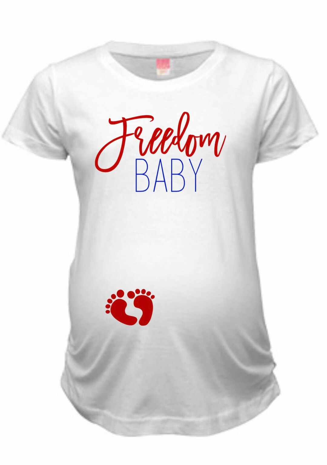 fourth of july maternity shirt