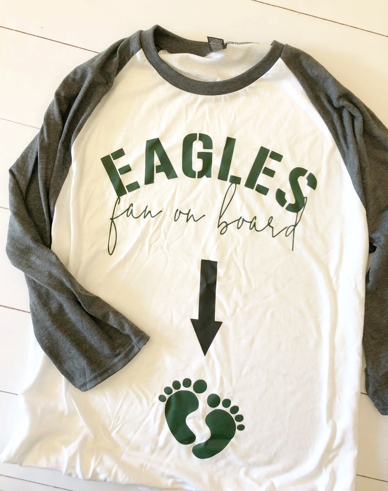 Eagles Maternity Shirt Philadelphia Maternity Tee Maternity Etsy