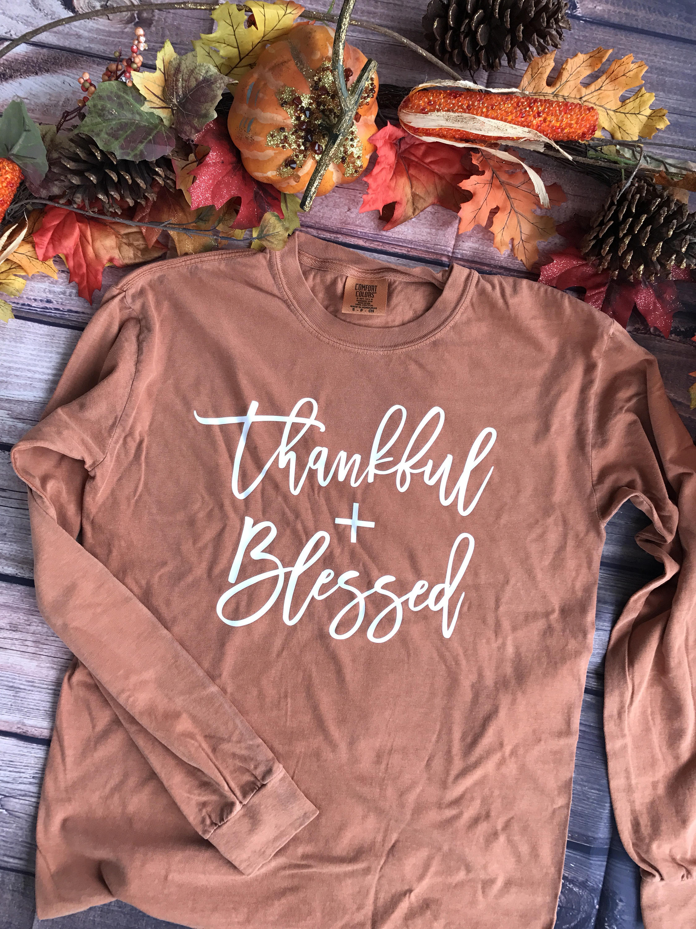 T Shirts Christian Shirts Thankful 