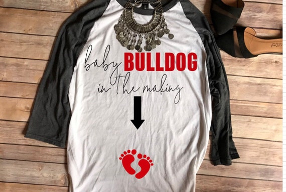 Georgia Bulldog Maternity Shirt 
