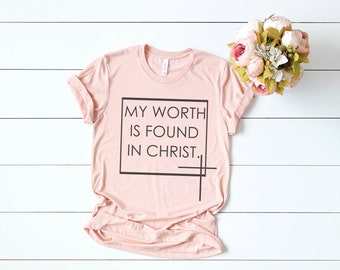 Jesus Shirt, Christian Shirt, Christian T Shirts, Gift Women, Gifts For Mom, Gifts For Her, Blessed Shirt, Jesus T Shirt, Christian