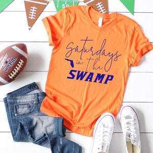 Gator Shirt, Florida Shirt ,Game Day TShirt, Gator T shirt, Gator shirts, Tailgate shirt, FL gameday shirt, college, swamp