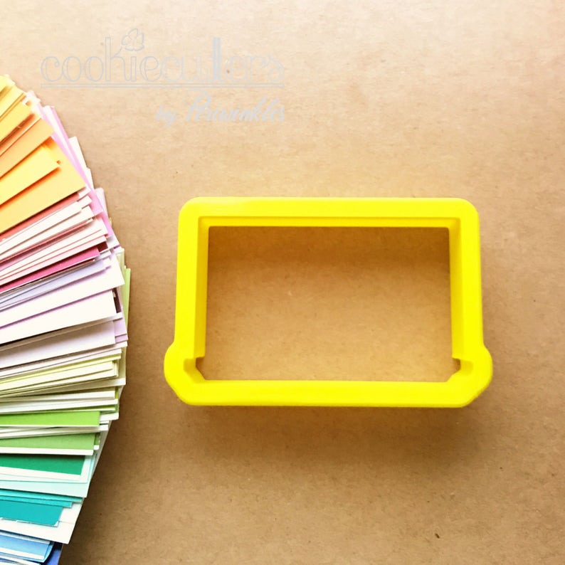 Periwinkles Teacher Appreciation Chalkboard Cookie Cutter