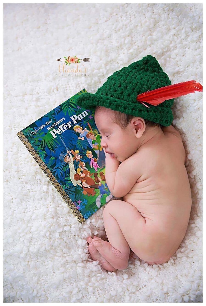 Hunter/Archer/Robin Hood/peter pan style Newborn Hat or Photo Etsy