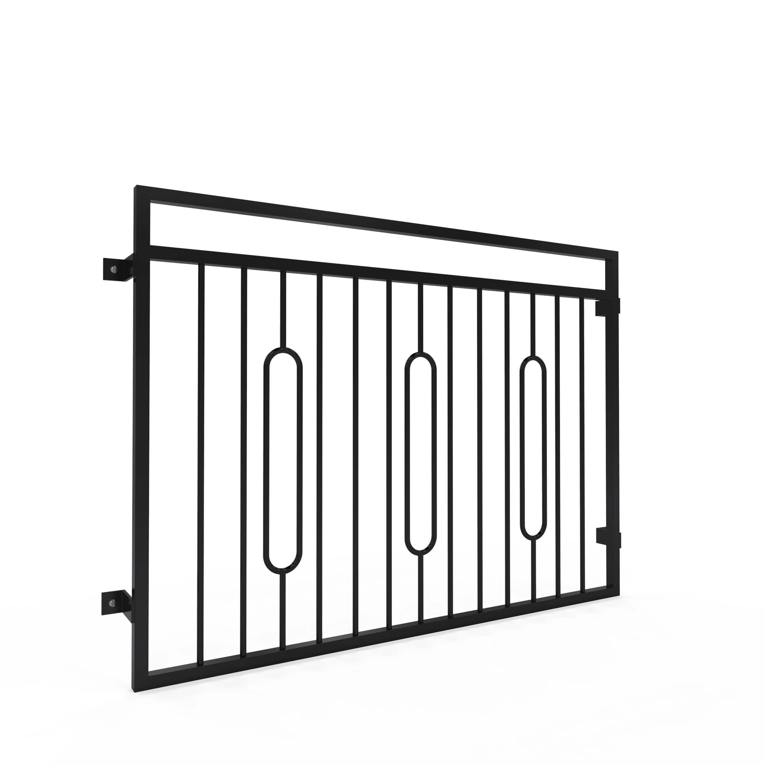 BORDERS at BALCONY RELLA ALL IN ONE 黒 3 BORDERS at BALCONY 23Stainless Steel Black Cotton Stripe