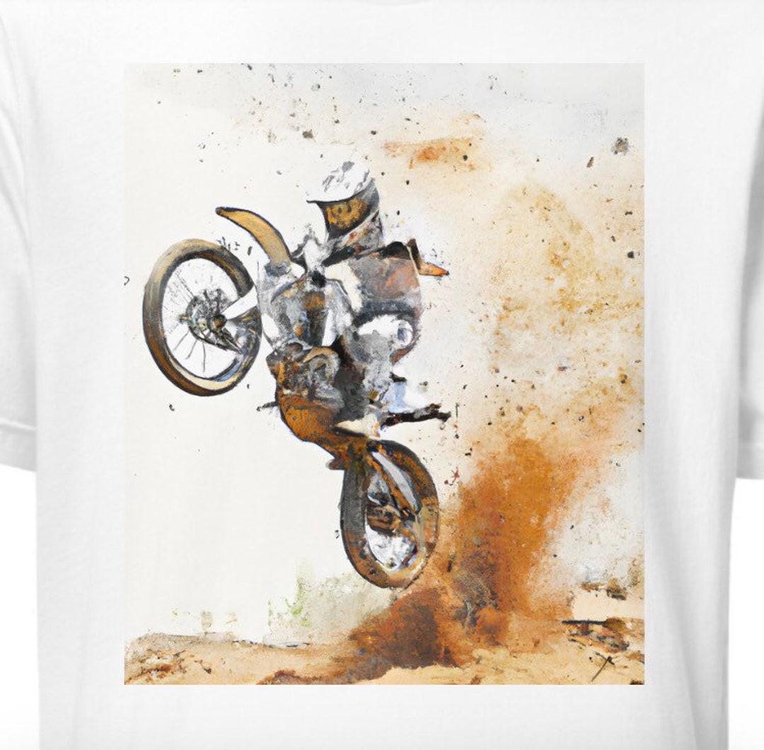 Maglietta Freestyle Motocross, Maglietta A Maniche Corte, Regalo Di Compleanno - Taglie Uomo, Donna, Bambino, Neonato - Italia - Foto 10