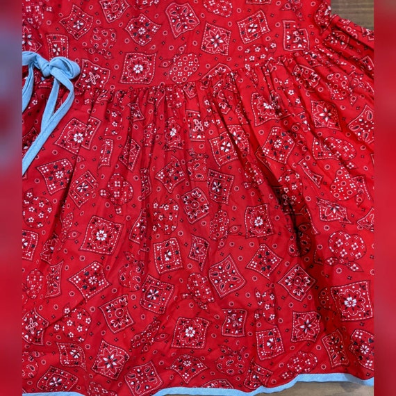 Vintage Dead Stock Bandana Skirt Size 10 NWT - image 4