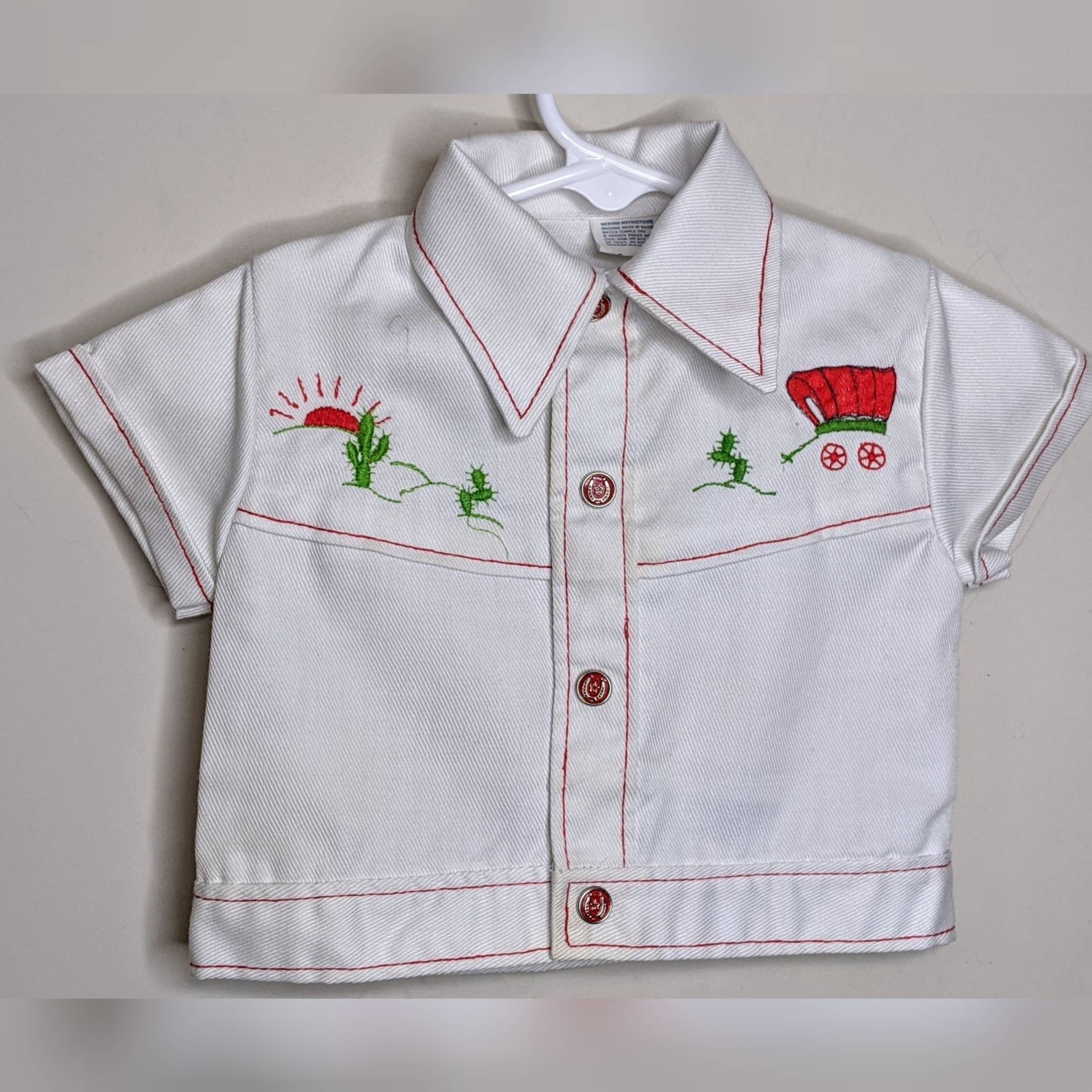 Vintage Baby Boy Western Jacket Size 12 Months Etsy