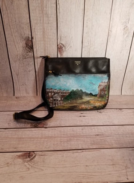 fossil tinsley crossbody black