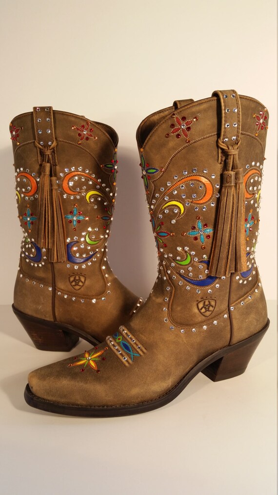 star cowboy boots