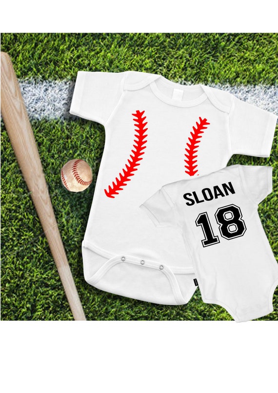 personalized baby baseball jersey