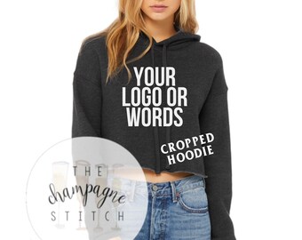 custom crop sweatshirts