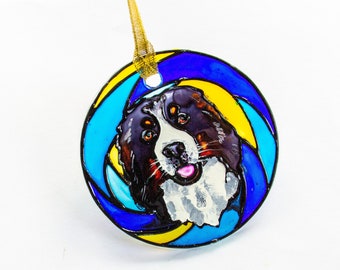 Stain glass dog, Boston terrier gift, Shepherd dog gift, Corgi stain glass, dog sun catcher, Boston terrier stain glass, Memorial Dog art