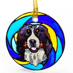 Boston terrier art, Corgi art, Stained glass dog, dog suncatcher, Boston terrier gift, Memorial Dog art, custom dog portrait, dog lover gift image 4