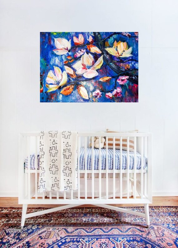 Beautiful Flowers Oil Painting Modern Art Famous Painting Expressionism Art Home Decor Bedroom Decor Painting Gift Vintage Art Decor