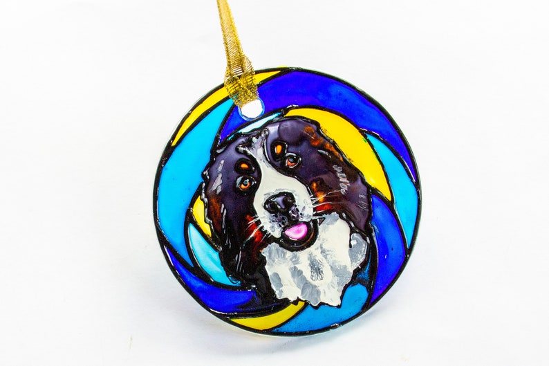 Boston terrier art, Corgi art, Stained glass dog, dog suncatcher, Boston terrier gift, Memorial Dog art, custom dog portrait, dog lover gift image 5