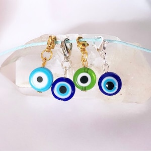 Evil Eye Charm Clip