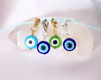 Evil Eye Charm Clip