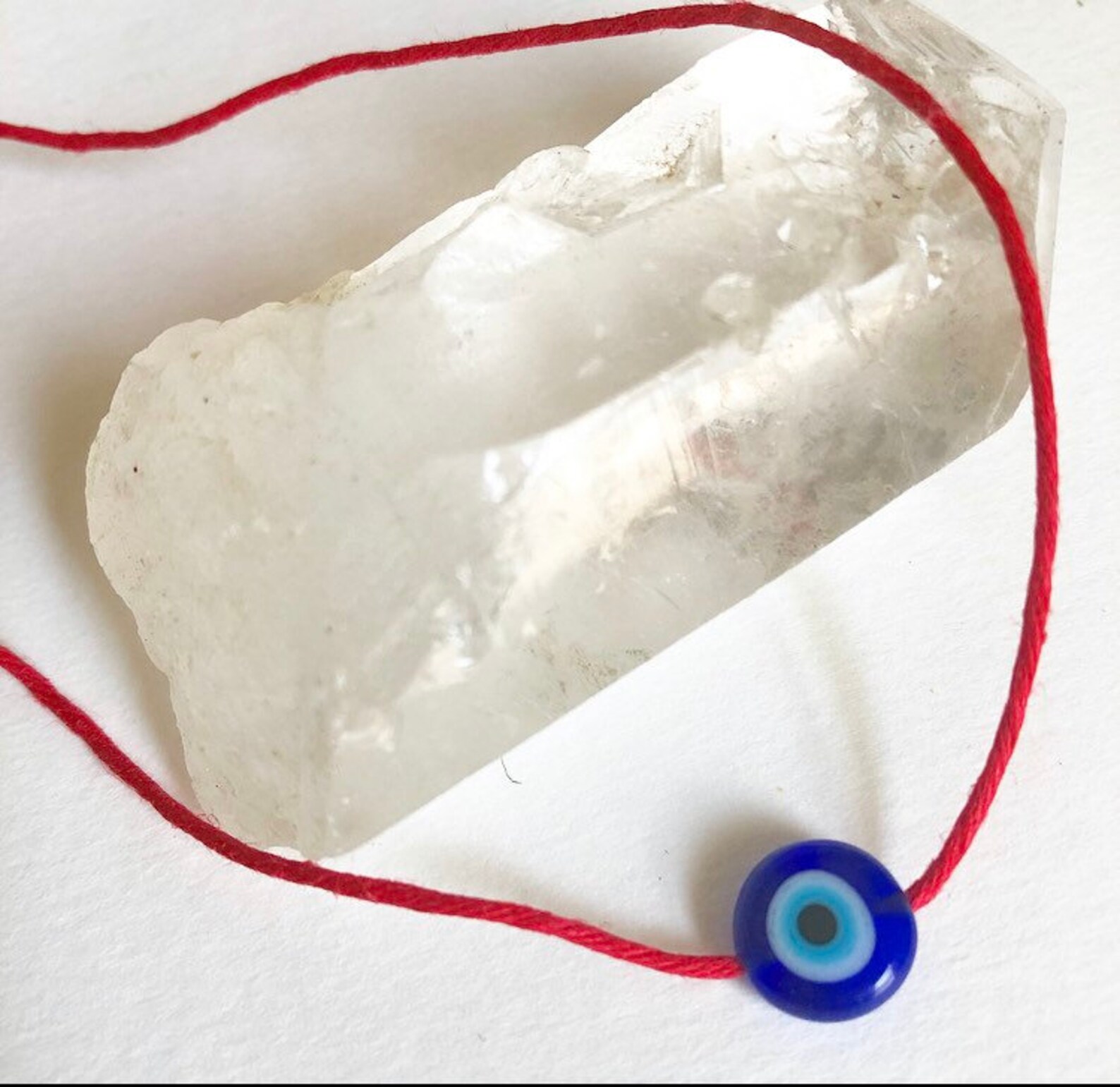 Evil Eye Pink Choker.