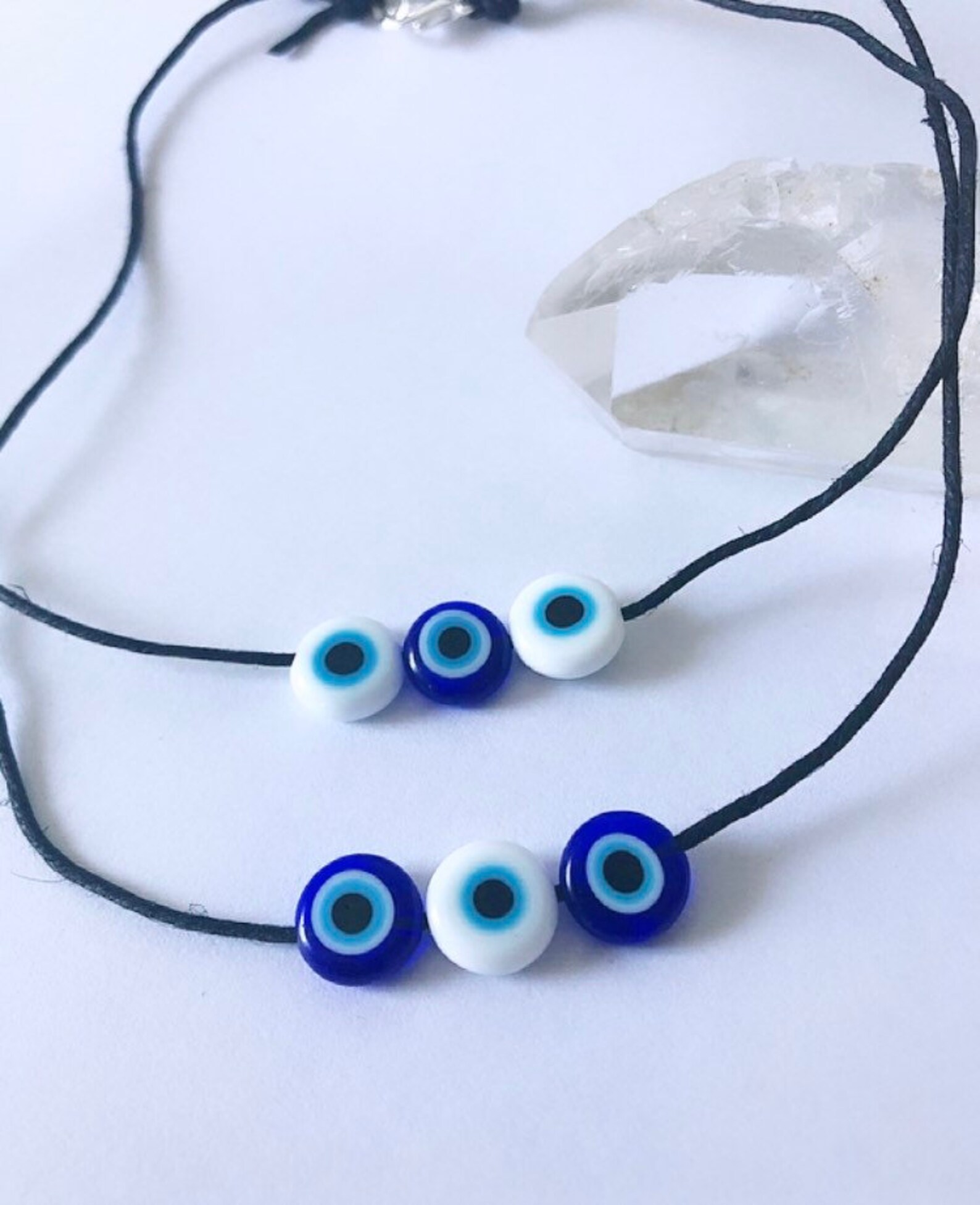 Evil Eye Pink Choker. main image 1