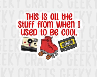 Bluey Bandit Inspired 80s Cool Stuff