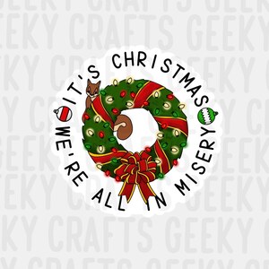 Christmas Vacation Inspired Vinyl Sticker