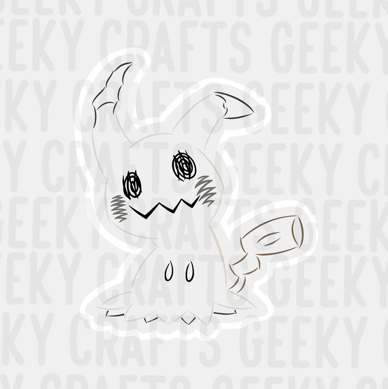 Jazzy's Art Blog — A shiny mimikyu appeared! Todays warm up drawing!