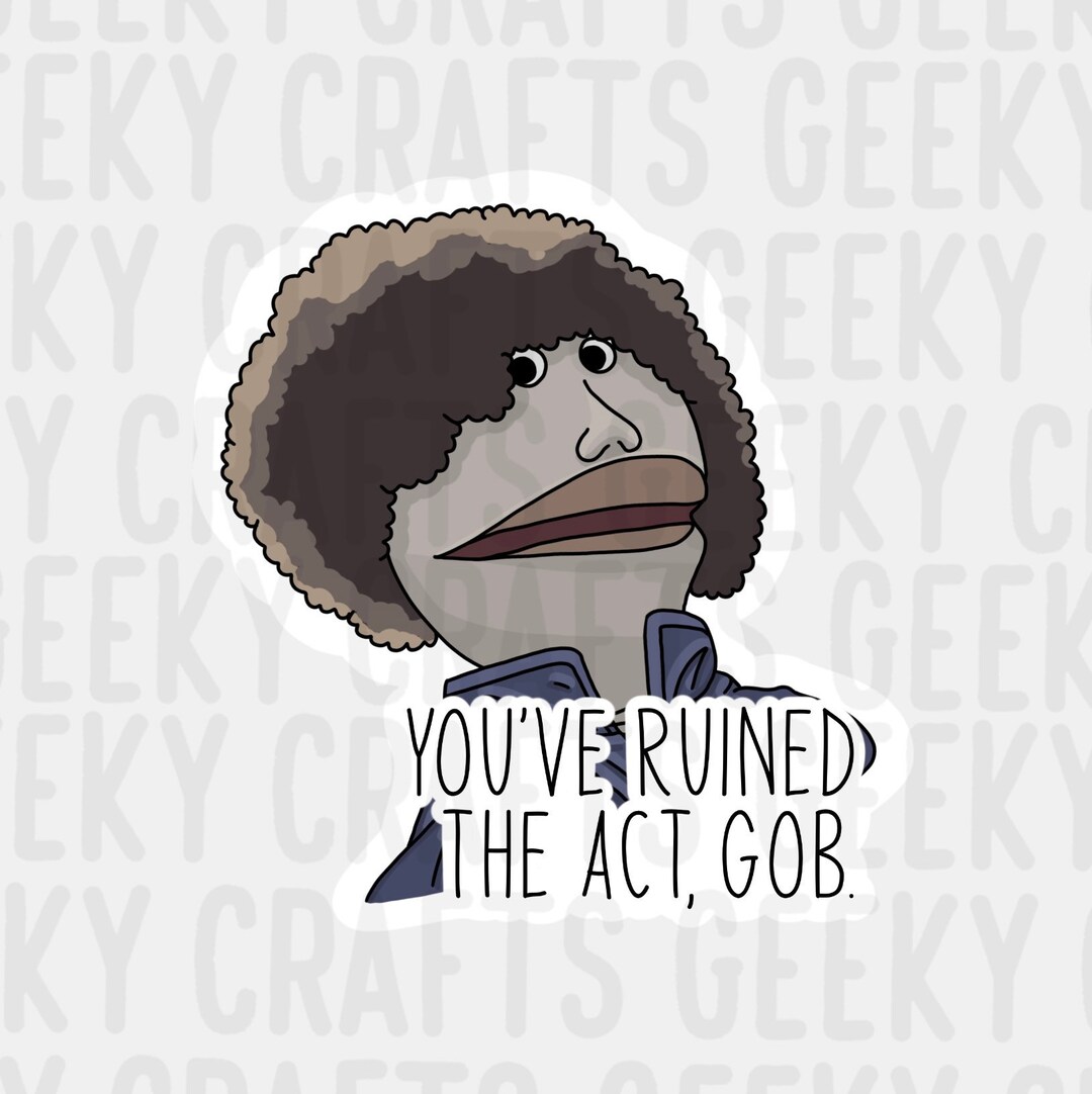 GOB Inspired Franklin Arrested Development Vinyl Sticker 