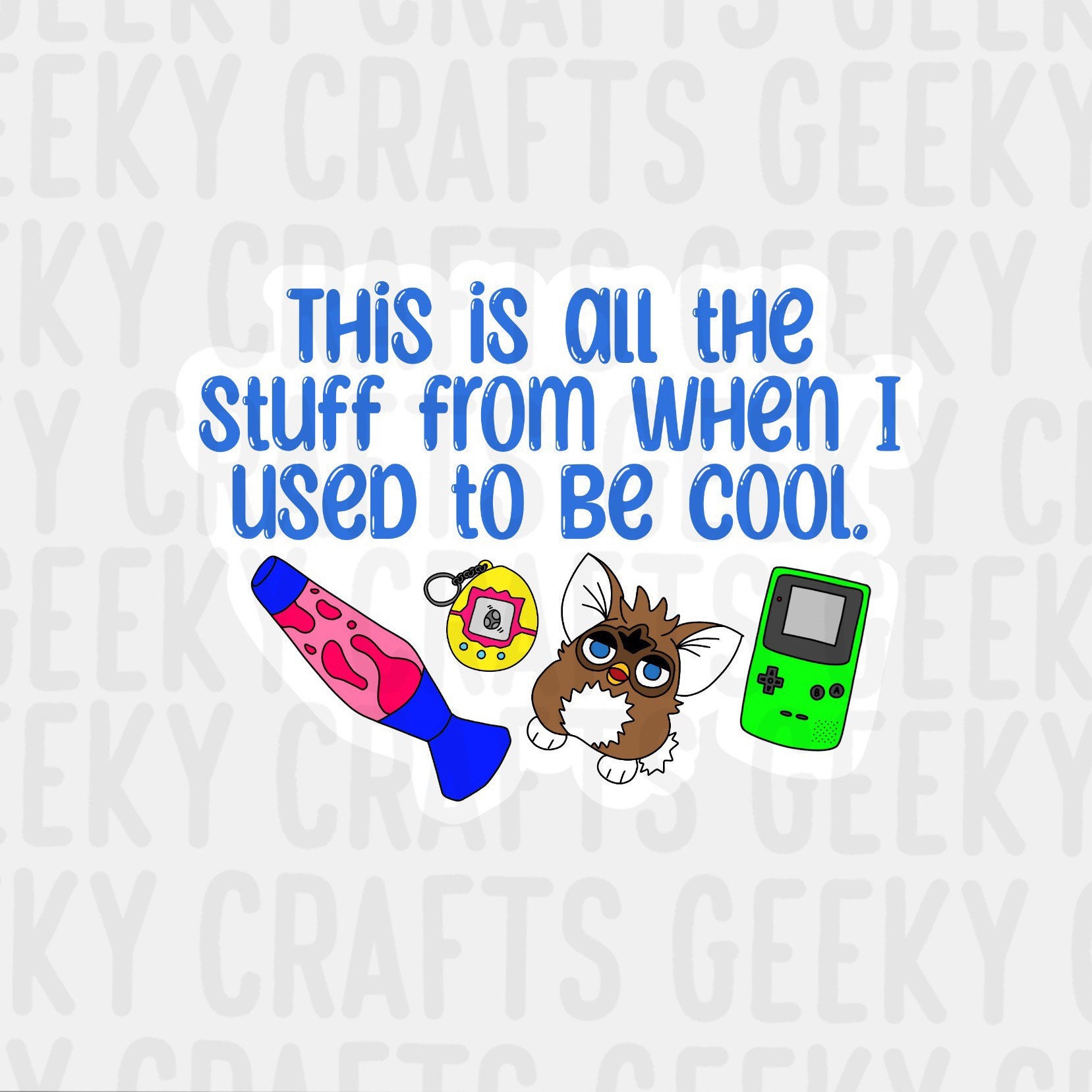 Bluey Bandit Inspired 90s Cool Stuff