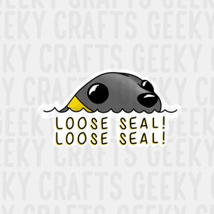 Arrested Development Loose Seal Vinyl Sticker