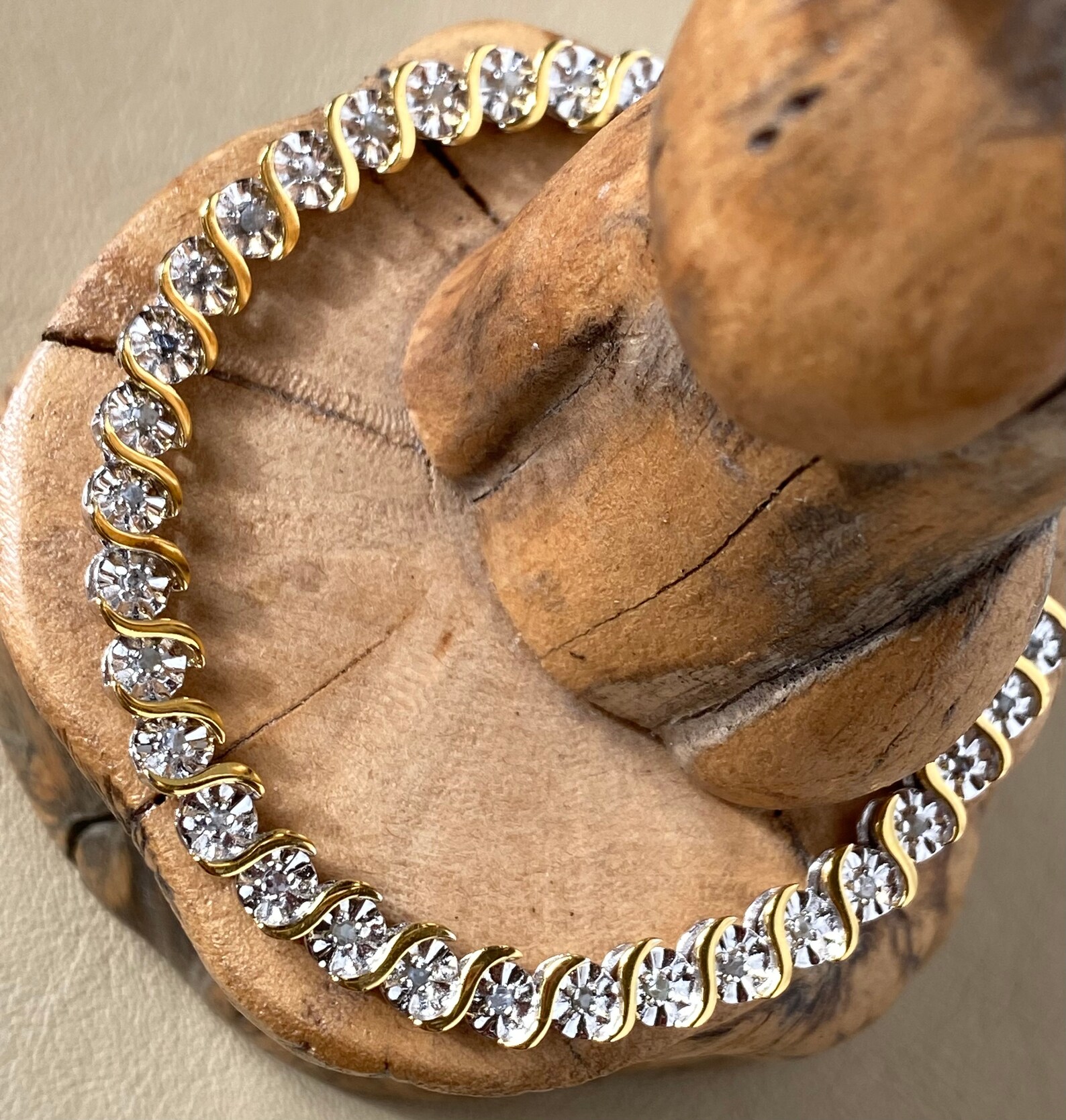 Sterling Silver Tennis Bracelet Etsy