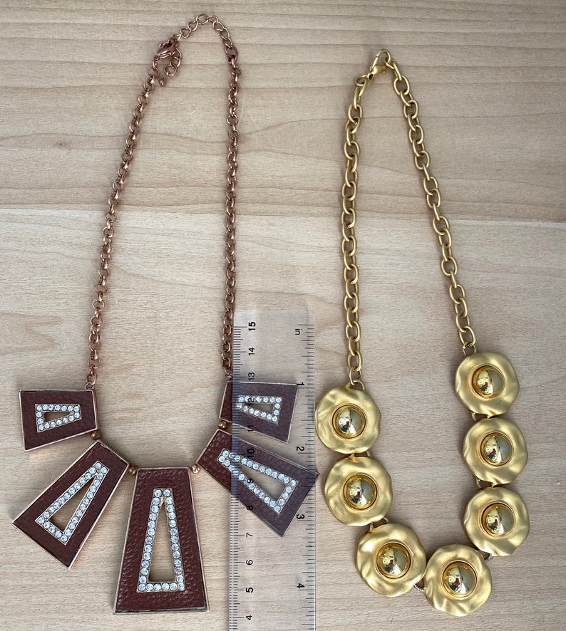 Modern Costume Jewelry Necklace Set
