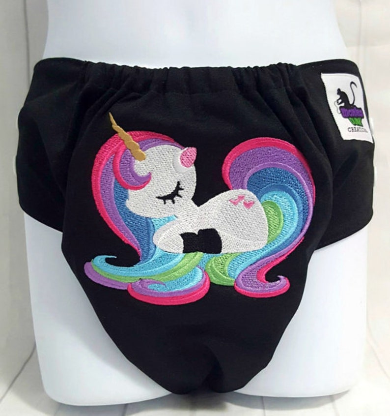 Sleeping Unicorn Adult Cloth Diaper ABDL Diaper Nappie Etsy