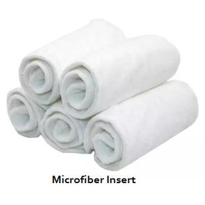 Inserts de couches en tissu, insert en microfibre, insert en mélange de bambou, insert en coton biologique de chanvre, tampon de couche en tissu Microfiber Insert
