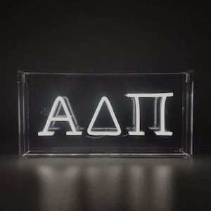 Sorority LED Neon Sign: Greek Decor