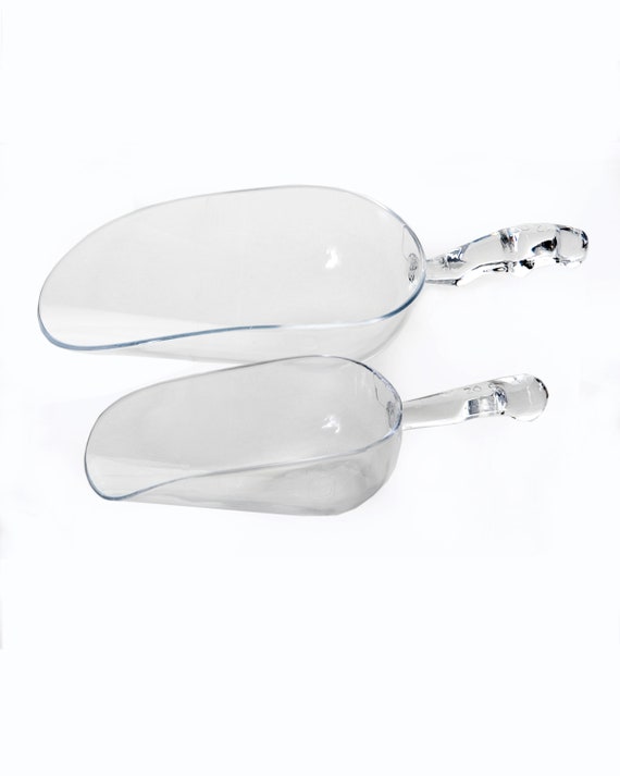 Clear Plastic Scoop