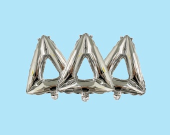Sorority Mylar Greek Letter Balloons Greek Letter Foil Balloons Sorority Gift Etsy