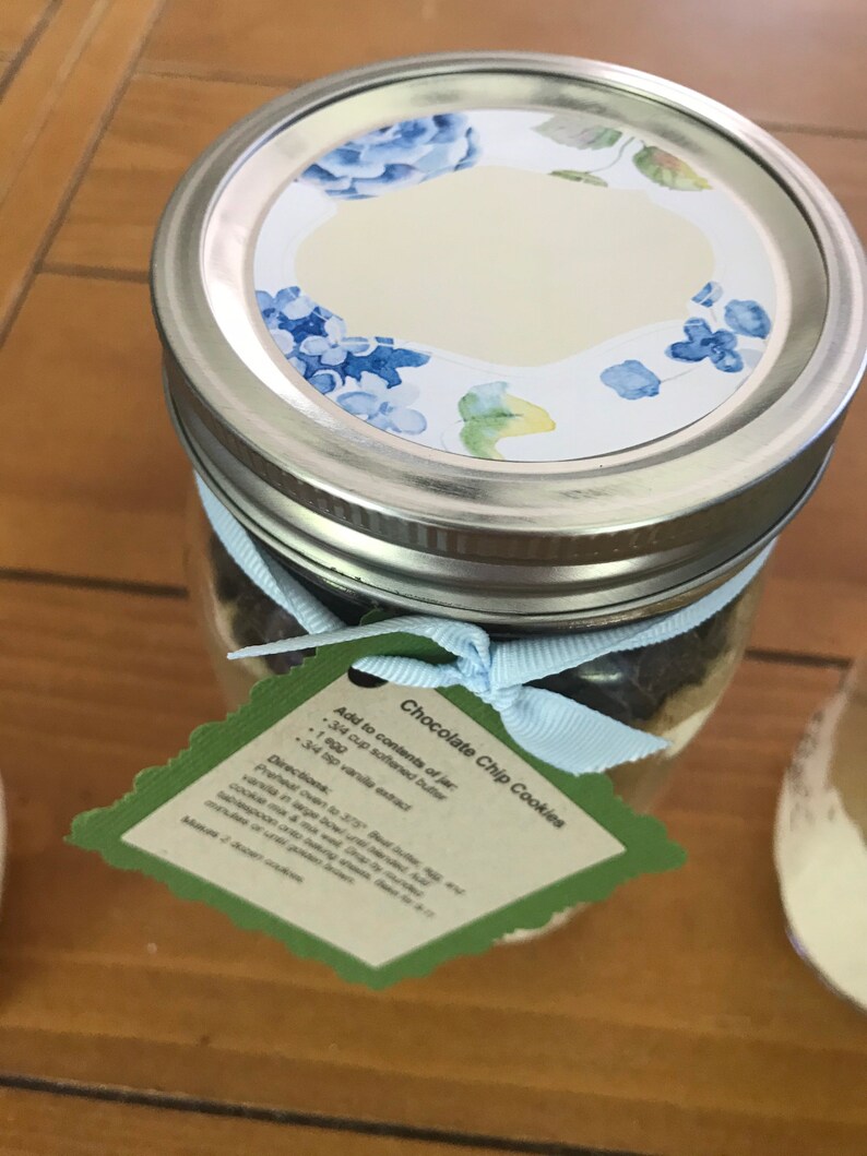 Custom Bridal Themed Mason Jar Cookie Mix Bridal Shower Favor/gift