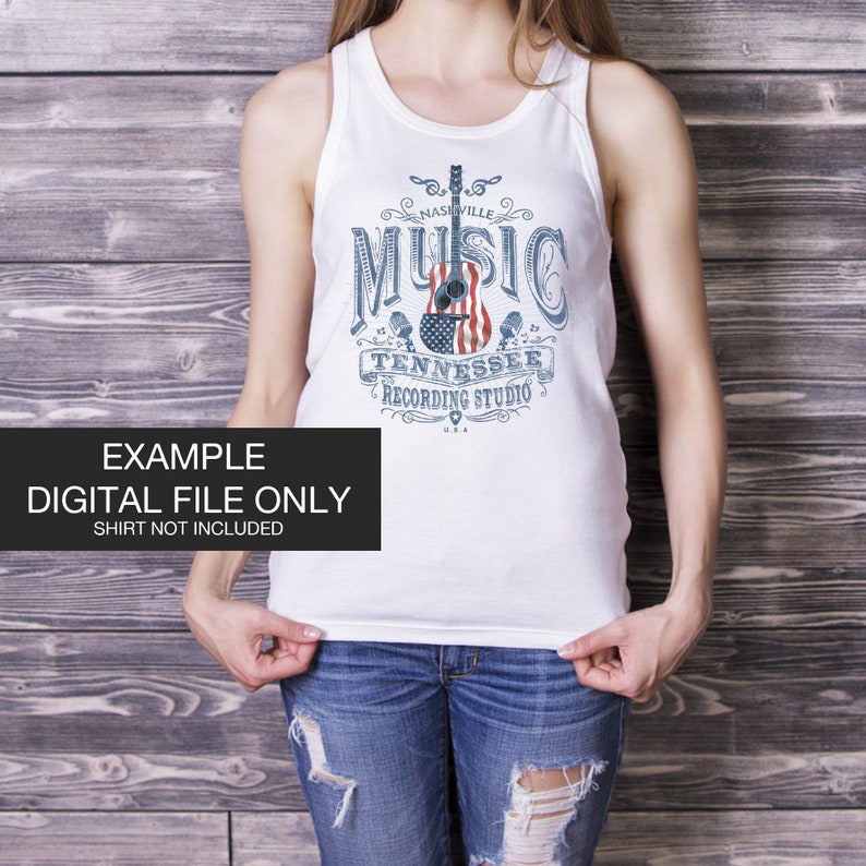 NASHVILLE 1982 MUSIC CITY Short-Sleeve Tee