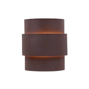 Quickship: Outdoor Wall Light Lake Cabin Style | Made in USA | Unique Northridge Sconce Small - Rustic Plain | Avalanche Ranch Lighting