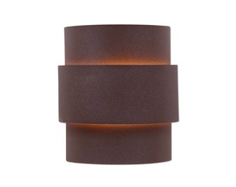 Quickship: Outdoor Wall Light Lake Cabin Style | Made in USA | Unique Northridge Sconce Small - Rustic Plain | Avalanche Ranch Lighting