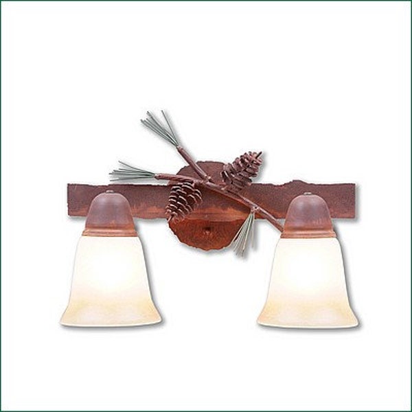 Rustic Cabin Vanity Light Etsy