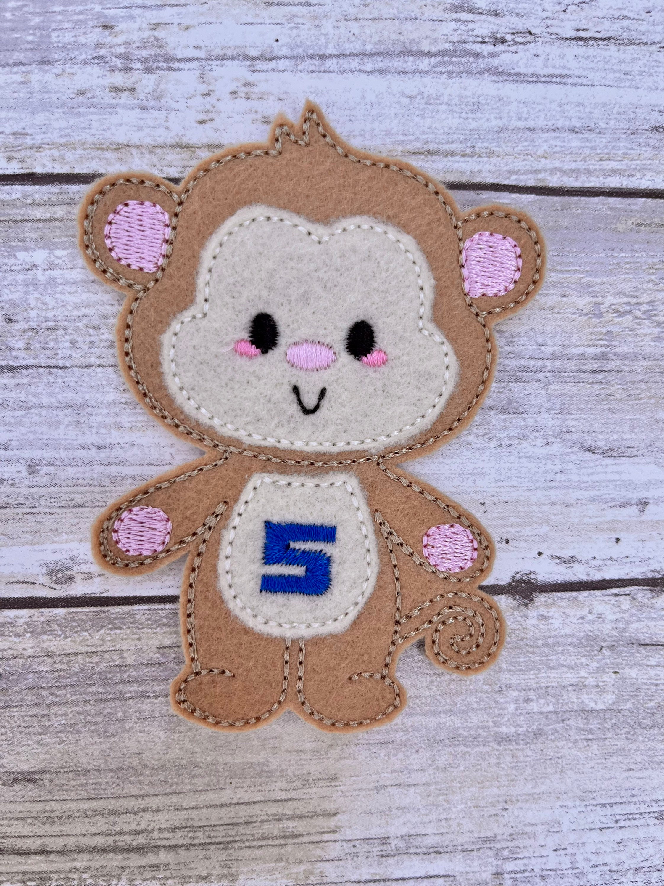 5 Little Monkeys Finger Puppet Set Pretend Play Imaginative Play Toys ...