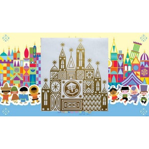 Disney It/'s A Small World Decal Phone Cover Disney Decal Disney Stickers Small World Decal