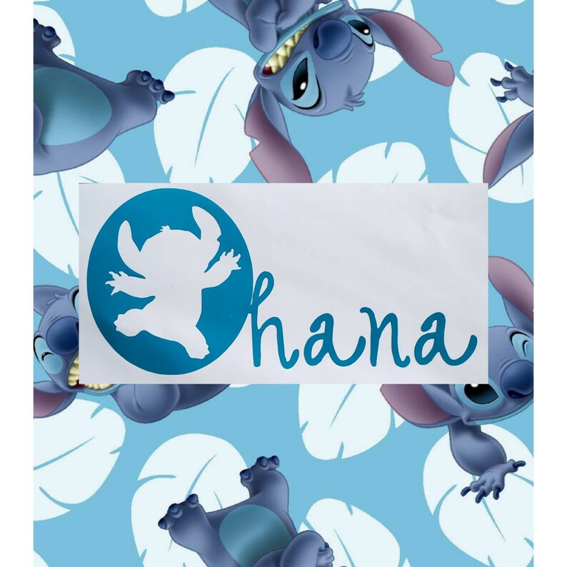 Stitch Car Decal Stitch Decal Stitch Sticker Disney Car Decal Etsy