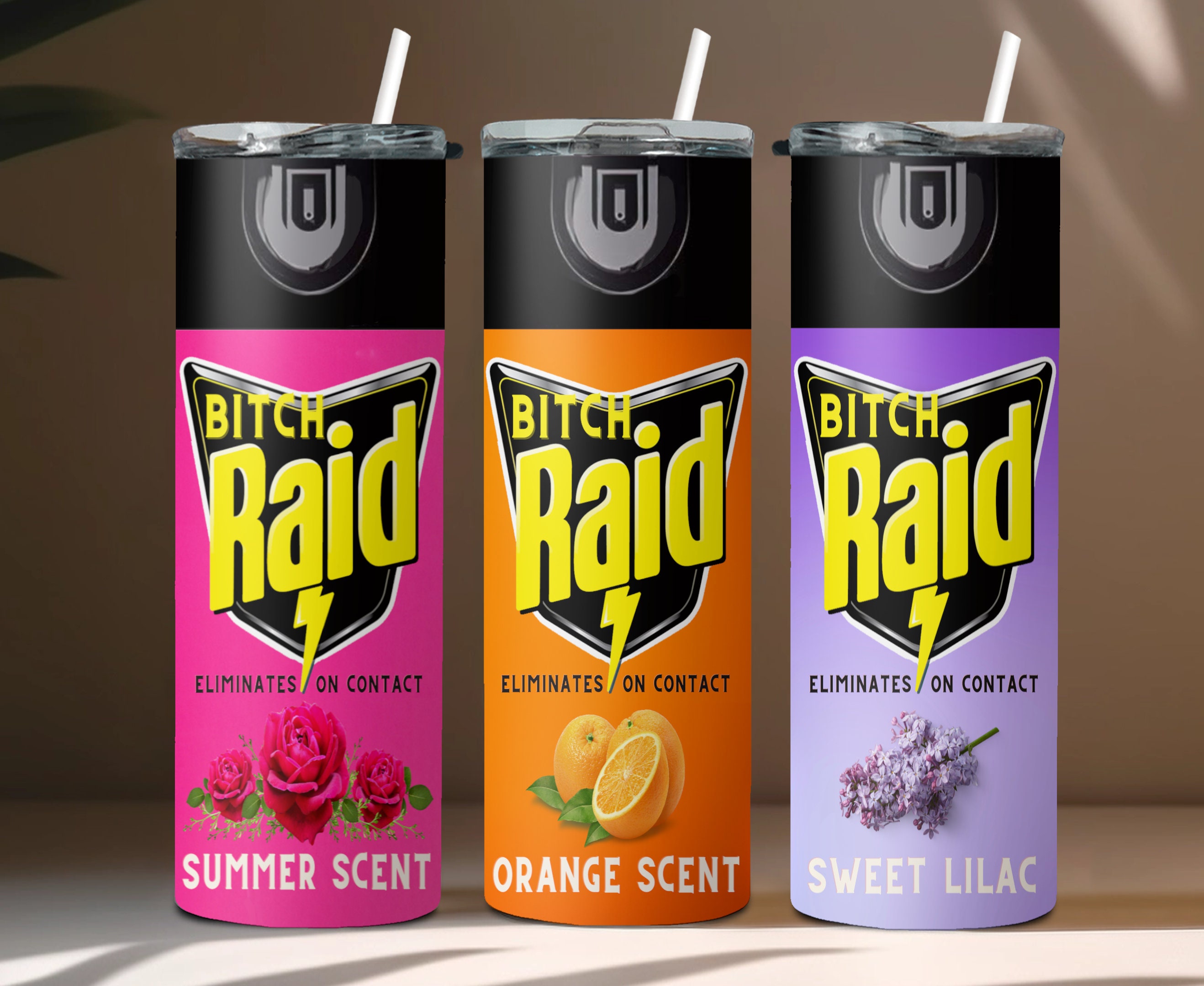 Bitch Be Gone Spray PNG Raid Tumbler Bundle Ratchet Spray - Etsy Canada