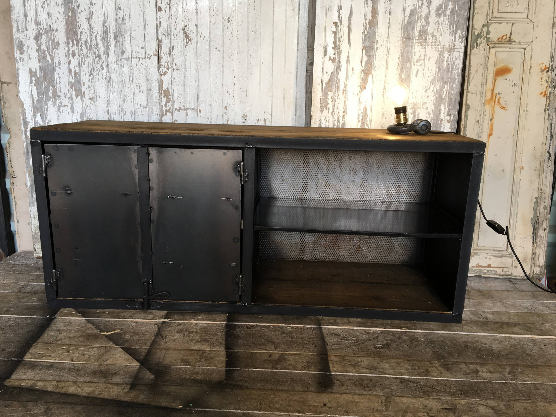 Meuble de Tv Style Industriel