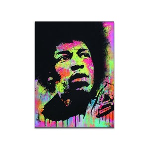 ジミー・ヘンドリックスのオリジナル絵画