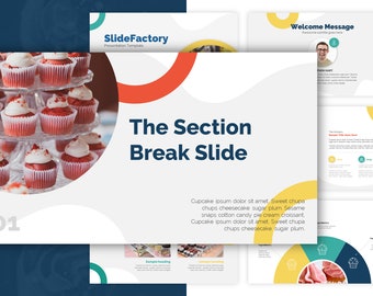 Plantilla de presentación de PowerPoint colorida: más de 50 diapositivas PPT para educación