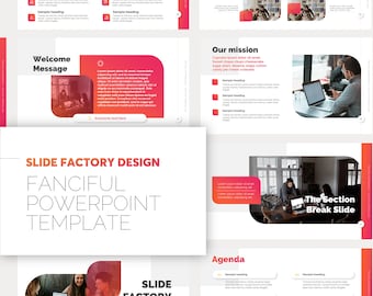 Plantilla de presentación de PowerPoint creativa: más de 60 diapositivas PPT para negocios